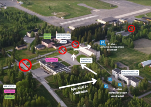 Lentohotelliin saapuminen 22.-23.8.2026
